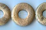 Donuts: 20mm Silver Leaf  15 - 16 inch strands