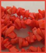 Chips: Dyed Shell with that Pink Coral Look 32 inches, 10 for $10