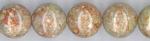 Rounds: Epidote  12mm by the strand 15 - 16 inches