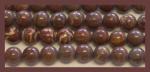 Rounds: Flower Agate 6mm by the Strand 15 - 16 inches