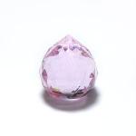 Prisms: Faceted Glass Ball 30mm Pink