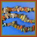Chips: Fancy Jasper 32 inches, 3 strands $5
