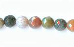 Rounds: Faceted 6mm Fancy Jasper Strands 15 - 16 inches