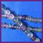 Rounds: Fluorite  6mm by the Strand  15 - 16 inches