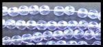 Czech Glass: Faceted Firepolished Rounds 6mm Alexandrite, 15 - 16 inches