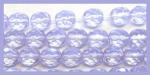 Czech Glass: Faceted Firepolished Rounds 8mm Alexandrite, 15 - 16 inches