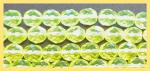 Czech Glass: Faceted Firepolished Rounds 8mm Jonquil (Yellow), 15 - 16 inches