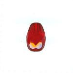 Czech Glass: Firepolished Teardrops 7 x 10mm Ruby,  about 100 beads