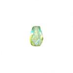 Czech Glass: Firepolished Teardrops 5 x 7mm Jonquil (Yellow),  about 100 beads