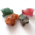 Stone Figurine: Feng Shui Frog, Five Frogs (Some may be glass)