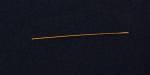 Base Metal Findings: Gold Colored 2 Inch .025 Diameter Headpins, 100 pieces