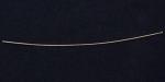 Base Metal Findings: Gold Colored 3 Inch .025 Diameter Headpins, 100 pieces