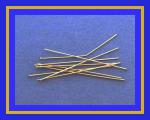 Goldfilled Headpins: 24 Gauge 1.5 Inch, 100 pieces