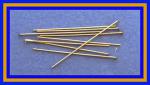 Goldfilled Headpins: 26 Gauge 1 inch, 100 pieces