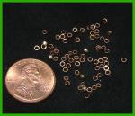 Goldfilled Crimp Tubes 2 x 1mm, 100 pieces