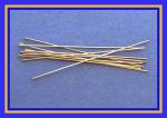 Goldfilled Headpins: 24 Gauge 2 Inch, 100 pieces