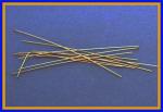 Goldfilled Headpins: 24 Gauge 3 Inch, 100 pieces
