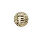 Goldfilled Beads: Rounds Corrugated 4mm, 10 beads