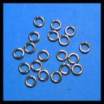 Goldfilled Jump Rings Round 4mm Closed, 100 pieces