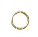 Goldfilled Jump Rings Round 6mm Soldered (closed), 100 pieces