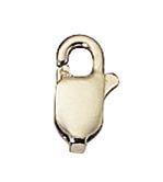 Goldfilled Clasps: Lobster Claws 8mm, each, Very Small, 10 clasps