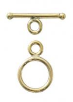 Goldfilled Clasps: Toggles 9mm, each