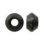 Base Metal Beads: Edgar Allenish Gunmetal Bicones 4 x 7mm, 100 beads
