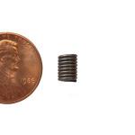 Base Metal Findings: Coils 5 x 6mm Gunmetal, 100 pieces