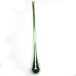 Raindrops: 8 Inch Green Glass, with a hole for hanging,  4 for $6