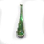 Raindrops: 3 inch Green Glass, 3 for $3