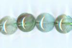 Rounds: Fluorite, Green (mostly) 10mm by the Strand 15 - 16 inches