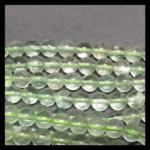Rounds: Fluorite, Green (mostly)  8mm by the Strand 15 - 16 inches