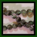 Rounds: Green Phantom Quartz 8mm  Strands 15 - 16 inch strands