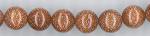 Rounds: Goldstone (Glass) 8mm Strands 15 - 16 inches