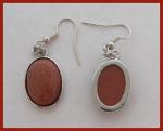Earrings: Goldstone Oval Cabochons, 14 x 16mm, 3 for $9