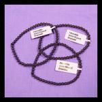 Bracelets: Stretchy Hematite 4mm, 3 for $8