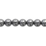Rounds: Hematite 6mm by the Strand 14 - 16 inches