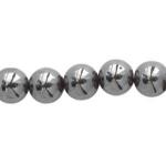 Rounds: Hematite  8mm by the Strand 15 - 16 inches