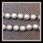 Rounds: Hematite Frosted / Matte 6mm Strands 15 - 16 inches