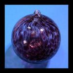 Gazing Ball4: GB12 Violet Hanging Glass Ball of 4 inches, 2 for $18