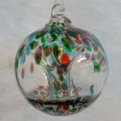 Witch Ball4: GB4 Three Seasons Hanging Glass Witch Ball of 4 Inches, 2 for $15