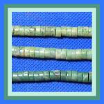 Heishi: 6 x 3mm Jadeite  15 - 16 inches