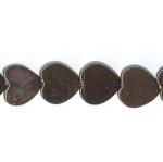 Hearts: 6mm Blackstone 15 - 16 inches