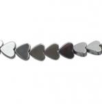 Hematite Hearts 6mm