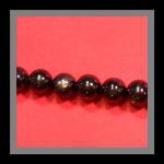 Rounds: Hypersthene 8mm Strands 15 - 16 inch