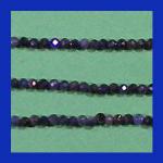 Rounds: Iolite 2mm Faceted 15 - 16 inch strand