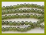Rounds: Jade, Canadian,  4mm Strands 15 - 16 inches