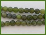 Rounds: Jade, Canadian,  6mm Strands 15 - 16 inches