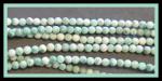 Rounds: Frosted Jadeite  4mm by the Strand 15 - 16 inches
