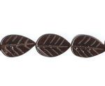 Leaves:  8 x 12mm Blackstone Strands 15 - 16 inches